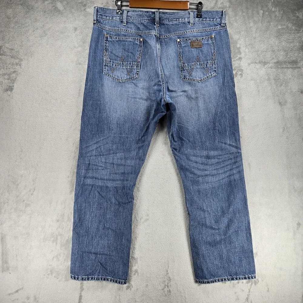 Wrangler Retro Slim Straight Men's Size 40X31 Whisker Western Rodeo EUC